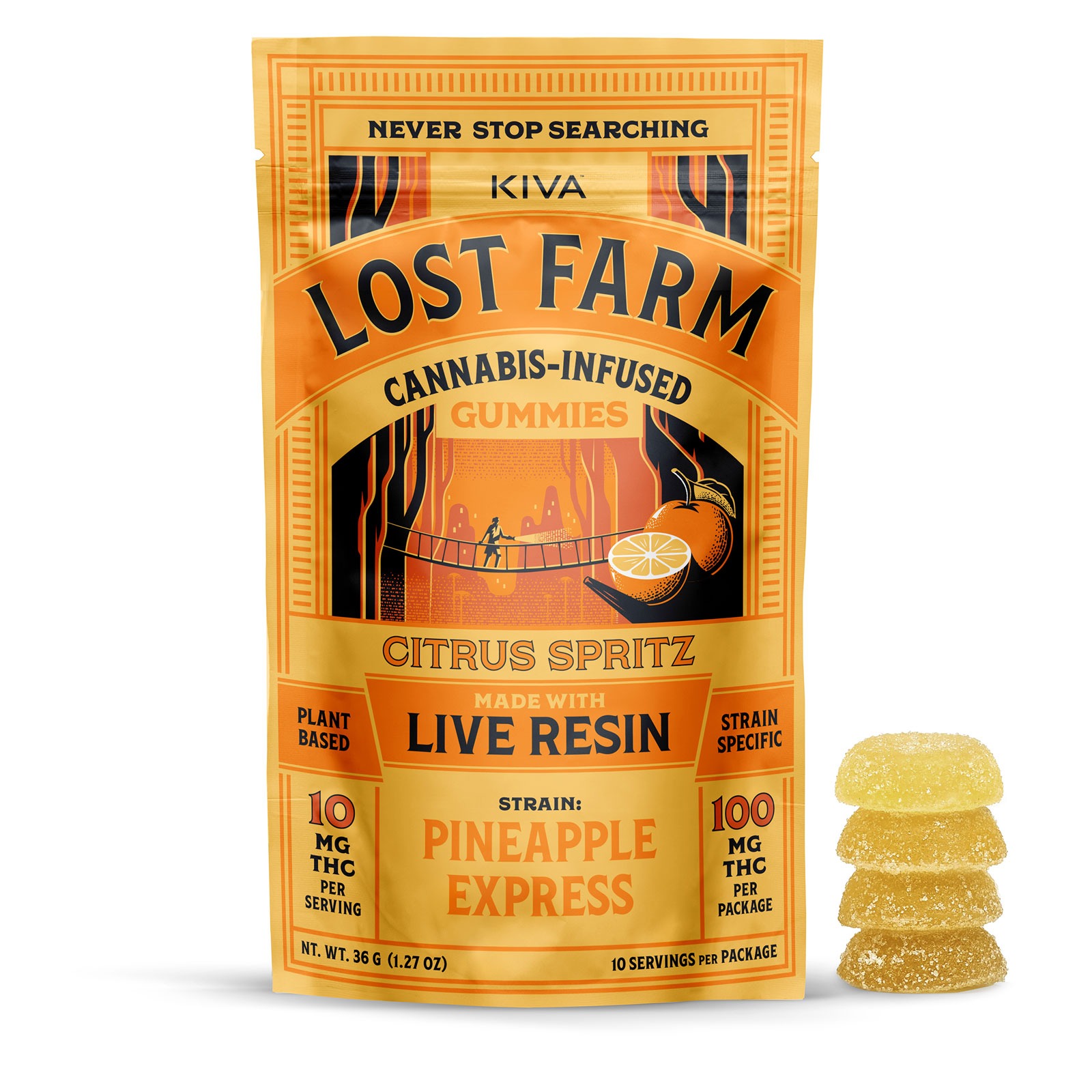Kiva Lost Farms Gummies